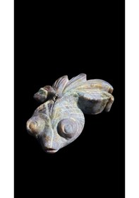 Resim Balık Figürü Yosunlu Akik 