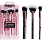 Resim Nascita Pro Metalik - Çok Amaçlı Makyaj Fırça Seti 3'lü No: 103 