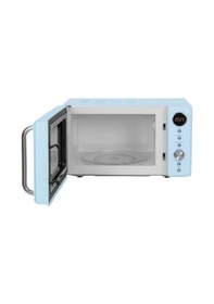 Resim Simfer 4606 20Litre Retro Mikrodalga Fırın Dijital Mavi 