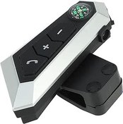 Resim Motosiklet Kulaklıklar, IPX6 Su Geçirmez Motosiklet ı İnterkom Kulaklık Tam Yüz ı İçin USB Şarj Edilebilir 1000mAh Pil 