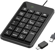 Resim 23 Tuşlu Sayısal Tuş Takımı Numpad Numerik Klavye 