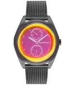 Resim Quantum Erkek Çelik Hasır Kol Saati - Gri Adg917.050 