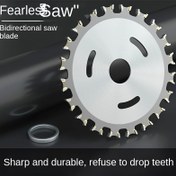 Resim 1 adet 40 Dişli Çivi Dirençli Ahşap İşleme Testeresi - Ergonomik Kolu, Dayanıklı Metal Yapısı ve Hassas Kesim için Karbür Tasarımı ile Dairesel Testere Bıçağı, DIY Projeleri, Güç Aracı Aksesuarları, Ahşap Kesme Aracı, Keskin Kesme Aracı, Sağlam Bıçak 