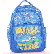 Resim Kaukko Kids Sırt Çantası Fast Snack Time L5172 Mavi 