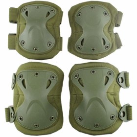 Resim IŞIK Single Sword Balistik Koruyucu Dizlik Ve Dirseklik Takımı 