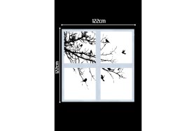 Resim Gökyüzü Panel 124 cm x 124 cm -DÖRTLÜ- Led-Sıva ÜSTÜ-216WATT-BASKILI LED Panel-Büyük Alan Aydınlatma-A+ 