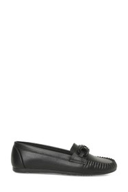 Resim Butigo 25S-116 6FX Siyah Kadın Loafer 