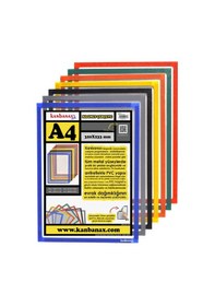 Resim Magnet Çerçeve - Kanbanax A4 Ebat-Mavi 