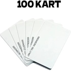Resim PremiumPort 100 Adet Personel Kimlik Kartı ve Göster Geç, Güvenli ve Dayanıklı 