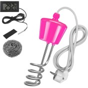 Resim Luminnaly Havuz Için Su Isıtıcısı 3000W Paslanmaz Çelik Daldırma Isıtıcı Askılı Elektrikli Su Isıtıcı Elemanları Ab Fişi (Yurt Dışından) 