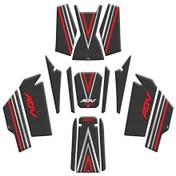 Resim Honda Adv 350 2023-2025 Uyumlu Tank Pad Set 003 