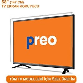 Resim Preo Tv Ekran Koruyucu 58" 147 Cm 