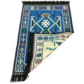 Resim Shark Anadolu Kilim Mavi Renkli 