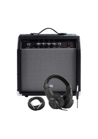 Resim Midex Rpa-25bk-hd Bas Gitar Amfisi 25 Watt Kulaklık Ve Jak Kablosu Dahil 