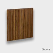 Resim Beymobilya Werzalit Kare Masa Tablası 70X70 - Olive 