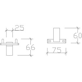 Resim Tema Premium Ikili Bornoz Askılık 