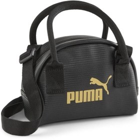 Resim Puma Core Up Mini Grip Çocuk Siyah Günlük Stil El Çantası 09027801 