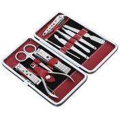 Resim BYDNZ SHOP Profesyonel Çelik Manikür Pedikür Seti 10 Parça 