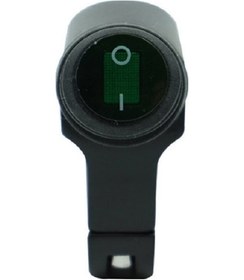 Resim Sones Motosiklet Alüminyum Alaşımlı Musluk Led Su Geçirmez Anahtar Aksesuarları Far Anahtarı Yeşil Açık Siyah 