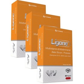 Resim Ligone Beta Glucan 60 Kapsül x 3 