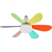 Resim Tavan Fanında Lambalı Tavan Vidası E27/26 Soket Vidası Fan Fan Işık Tavan Fanlar Işıklar Çok Molor, A (Yurt Dışından) 