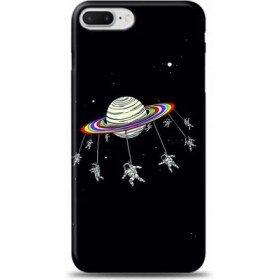 Resim Marselit iPhone 8 Plus Satürn Lunapark Tasarımlı Telefon KILIFI-AST79 