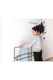 Resim Abronya Bornoz Askısı Çok Amaçlı Düzenleyici Askılık Modeli 