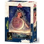 Resim Ay Tanrıçası Neon Puzzle 1000 Parça 