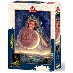 Resim Ay Tanrıçası Neon Puzzle 1000 Parça 