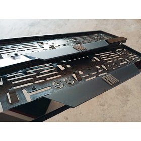 Resim Genel Markalar Fiat Uyumlu Kabartma Yazılı Mat Takmatik Pleksi Plakalık 2'li Set 