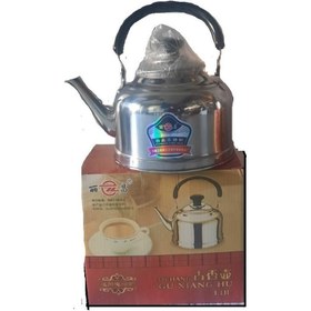 Resim KROM Çaydanlık, Çelik Demlik Çaydanlık 3 Numara 