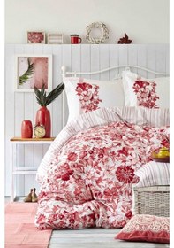 Resim Karaca Home Melanie Nar Çiçeği Ranforce Tek Kişilik Pike Takımı 