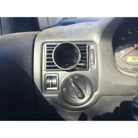 Resim versaprint Vw VolksWagen mk4 Golf Havalandırma Göstergesi Tutucu 52mm Turbo / Yağ Sıcaklığı İçin Uyumlu 3D 