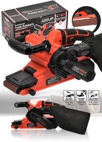 Resim Assur 900W Elektrikli Vakumlu Tozsuz Cila Özellikli Tank Zımpara Makinesi 