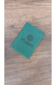 Resim EFE DERİ EFE DERİ Küba Motors Deri Dikişli Oto Ruhsat Kılıfı Ruhsat Kabı Araç Ruhsat Koruyucu 