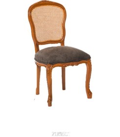 Resim Bengimobilya Zus505 Hasır Sırt Model Sağlam Avangart Aslan Ayak Sandalye Gri D 