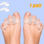 Resim 1 Çift Ayak Ayrıcı, Tüm Ayaklar İçin Uygun, Yumuşak Ayak Yastıkları, Unisex Boy Ayak Pedleri 