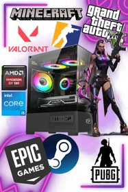 Resim GAMİNGTECH INTEL İ5 6.NESİL - MSI GAMİNG X RX580 8 GB Ekran kartı- 16GB DDR4 RAM - 512GB SSD - Oyuncu Sistemi 