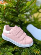 Resim Vicco Orjinal Kız Çocuk Micro Fiber Ortopedik Taban Pudra Günlük Sneaker Spor Ayakkabı Girl Child Shoes 