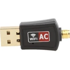 Resim Juo Db600Ac Dual Band 600Mbps USB Wi-Fi Kablosuz Alıcı Ağ Adaptörü 
