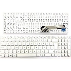 Resim Asus Uyumlu X541S X541Sa X541Sc Notebook Klavyesi Beyaz 