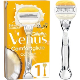 Resim Gillette Venus Venus Comfort Glide Olay Tıraş Makinesi + Yedek Başlık 