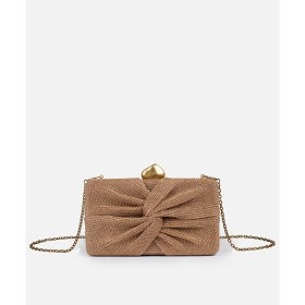 Resim İpekyol Düğüm Efektli Uzun Zincir Askılı Clutch IS1260121002023 