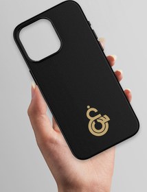 Resim Galatasaray Gayin-Sin Arma Deri Magsafe Telefon Kılıfı - iPhone 15 Pro 
