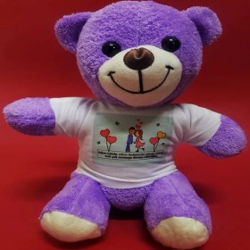 Resim MCM Group Mutlu Aşıklar Temalı Peluş Ayıcık ( Lisinya ) 
