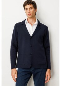 Resim Erkek Cepli Blazer Ceket Lacivert Lacivert 