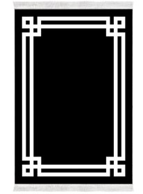 Resim Alanur Home Eko Trend Djt Yıkanabilir Kaymaz Taban 3 Lü Yatak Odası Takımı 1669 Modern Siyah 