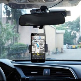 Resim Asfal Uzayabilen Dikiz Aynası Telefon Tutucu Araç Içi Telefon Tutacağı Car Holder 