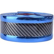 Resim Mavi Panel Trim Etiket Fiber Aşınmaya Dayanıklı Karbon Güçlü Doku Çizilmeye Dayanıklı Yapışkan Kaymaz Koruyucu Solmaz 