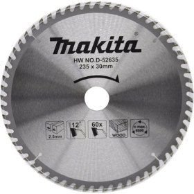 Resim Makita D52635 Daire Testere 235X60 Dış 